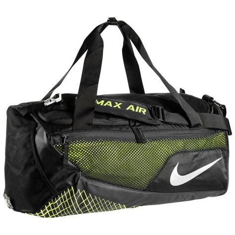 nike sporttasche vapor max air duffel m schwarz neon silber|Nike Sporttasche Vapor Max Air Duffel M .